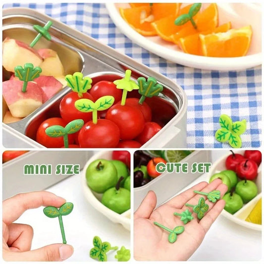 [DFF] 8pcs Leaf Food Picks