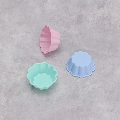 [DFF] 12 Pcs Petal Shape Muffin Cup