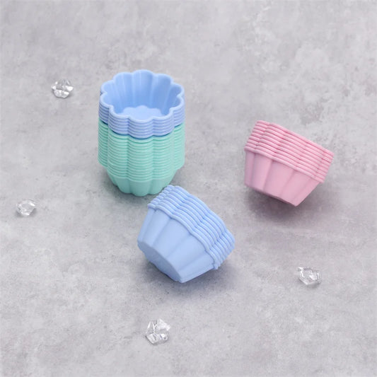 [DFF] 12 Pcs Petal Shape Muffin Cup